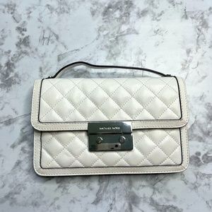 Michael Kors White "Sloan" Crossbody